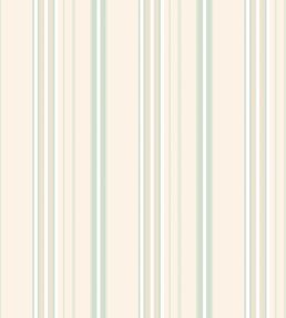 Ribbon Mix Stripe Wallpaper by Ohpopsi Mint