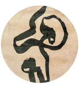 Louis De Poortere Ribbon Round rug Garden Spirit 118578 Garden Spirit