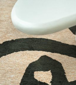 Louis De Poortere Ribbon Round rug Garden Spirit 118578 Garden Spirit