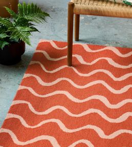 Scion Ribbon rug Coral 124300120180-US Coral