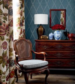 Ribbon Sisal Wallpaper by Anna French Sage