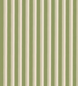 Ribbon Stripe Fabric by George & Minnie Emerald