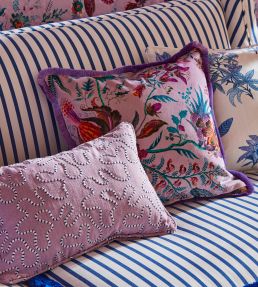 Ribbon Stripe Fabric by Harlequin Lapis