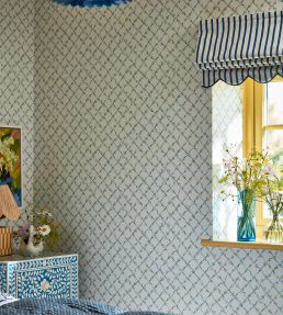 Ribbon Stripe Fabric by Harlequin Peridot