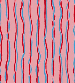 Ribbons Wrap You Up Wallpaper by CommonRoom Pink