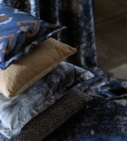 Ricamo Fabric by Clarke & Clarke Ochre