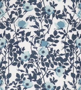 Richmond Fabric by Christopher Farr Cloth Dark Indigo