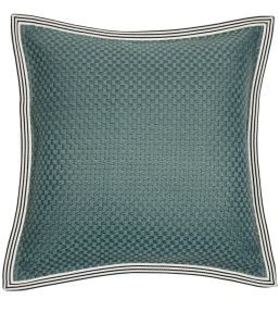 Rico Ruivo Cushion 45 x 45cm by Maison Casamance Bleu Galet