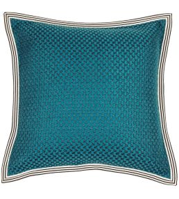 Rico Ruivo Cushion 45 x 45cm by Maison Casamance Turquoise