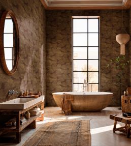 Rif Relief Wallpaper by Coordonne Coffee