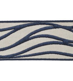 Rio Jacquard Braid 70mm Trimming by Houles Abysse