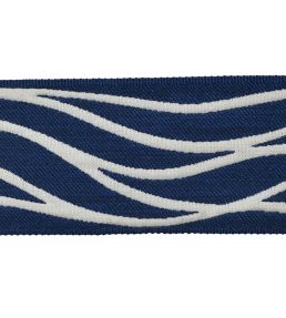 Rio Jacquard Braid 70mm Trimming by Houles Abysse