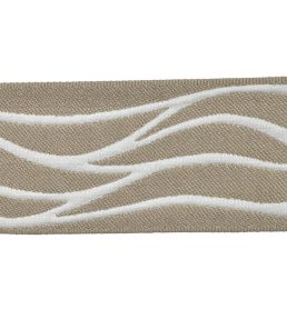 Rio Jacquard Braid 70mm Trimming by Houles Sable