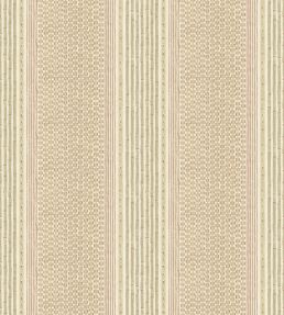 Rita Stripe Wallpaper by Josephine Munsey Blush and Soft Olive