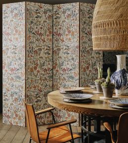 River of Joy Wallpaper by Christopher Farr Cloth Fuchsia