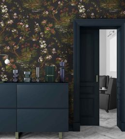 Rivington Wallpaper by Woodchip & Magnolia Black