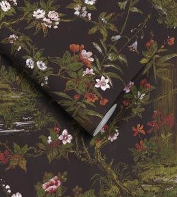 Rivington Wallpaper by Woodchip & Magnolia Black