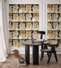 Roar Emotions Wallpaper by Brand McKenzie Charcoal