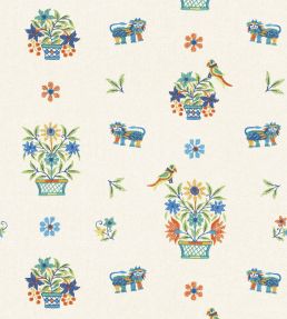 Roar Stitch Wallpaper by GP & J Baker Jewel
