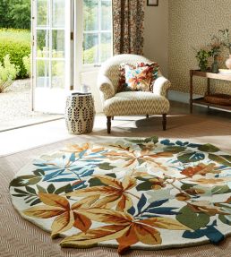 Sanderson Robin's Wood rug Russet Brown 146501150001 Russet Brown