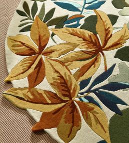 Sanderson Robin's Wood rug Russet Brown 146501150001 Russet Brown