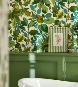 Robin's Wood Wallpaper by Sanderson Inkwood