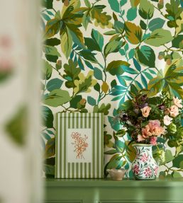 Robin's Wood Wallpaper by Sanderson Inkwood