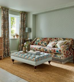 Robin's Wood Fabric by Sanderson Russet