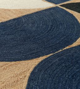 Elitis Rocky Runner rug Marine TA109-49-06 Marine
