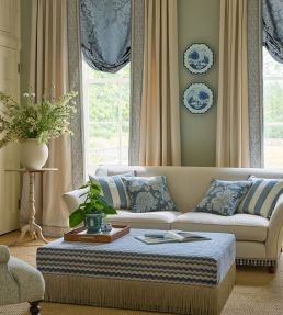Rococo Damask Fabric by James Hare Alfresco