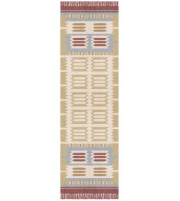 Layered Rollakan Hilma Runner rug Meadow ROHIME80300 Meadow