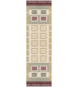 Layered Rollakan Hilma Runner rug Primrose ROHIPI75240 Primrose