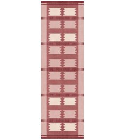 Layered Rollakan Iris Runner rug Rasberry ROIRRA75240 Rasberry
