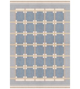 Layered Rollakan Ruth rug Summer Sky RORUSU140200 Summer Sky