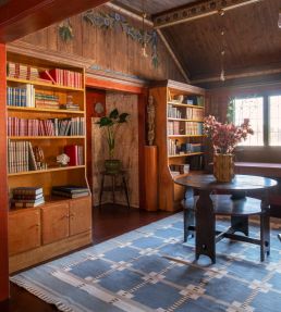 Layered Rollakan Ruth rug Summer Sky RORUSU140200 Summer Sky