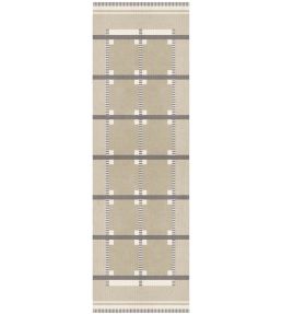 Layered Rollakan Ruth Runner rug Almond RORUAL75240 Almond