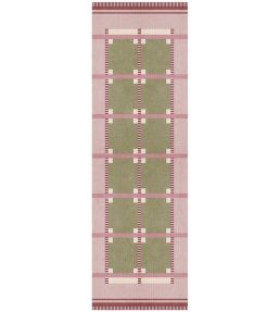 Layered Rollakan Ruth Runner rug Spring Grass RORUSP75240 Spring Grass