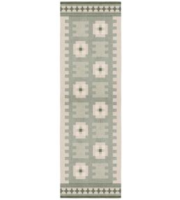 Layered Rollakan Selma Runner rug Sage ROSESA75240 Sage