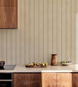 Rolling Stripes Wallpaper by Coordonne Bone