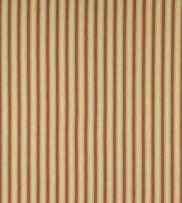Romaine Stripe Fabric by Colefax and Fowler Fuchsia