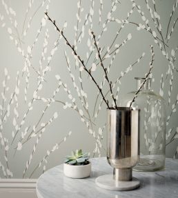 Mikado Wallpaper by Romo Pearl