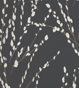 Mikado Wallpaper by Romo Charcoal