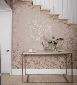 Sefina Wallpaper by Romo Wild Rose