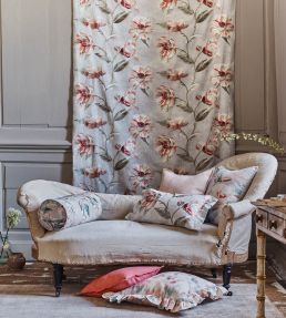 Japonica Embroidery Fabric by Romo Cypress