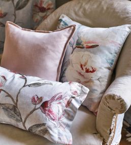 Japonica Embroidery Fabric by Romo Cypress