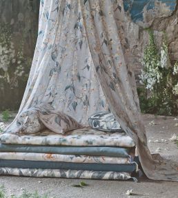 Wisteria Fabric by Romo Cobalt