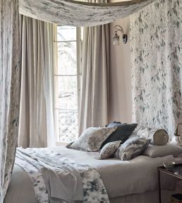 Wisteria Fabric by Romo Cobalt
