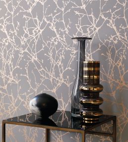 Arbor Wallpaper by Romo Eau de Nil