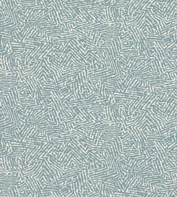 Kaiko Fabric by Romo Steel Blue