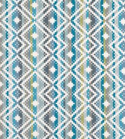 Takana Fabric by Romo Peacock